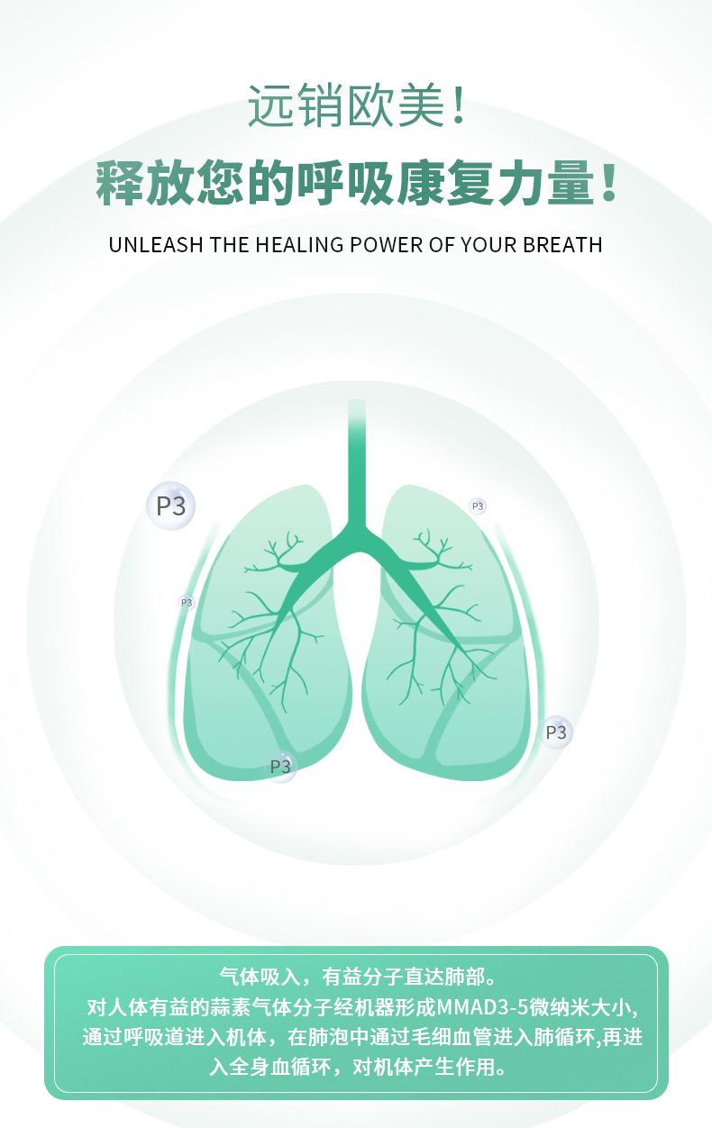 蒜素呼吸治疗仪