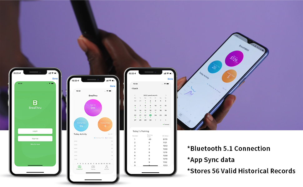 智能呼吸训练器S3P型可呼可吸新升级版